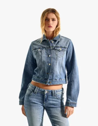 Denim-Jacke – Jacken und Trenchcoats – Damen