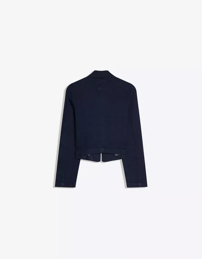 Denim-Jacke mit Knöpfen vorne – #Bershkastyle – Damen Denim-Jacke mit Knöpfen vorne – #Bershkastyle – Damen