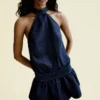 Denim-Minikleid