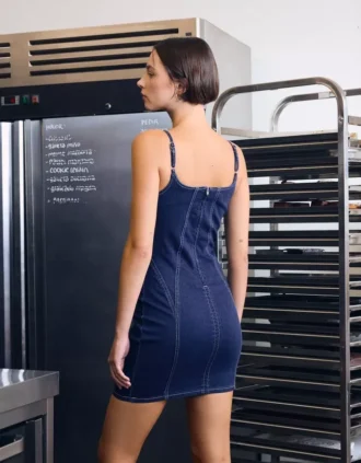 Denim-Minikleid – Kleider und Overalls