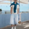 Denim-Skater-Bermudashorts – Shorts und Jorts