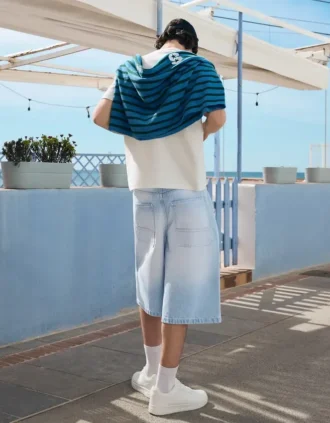 Denim-Skater-Bermudashorts – Shorts und Jorts