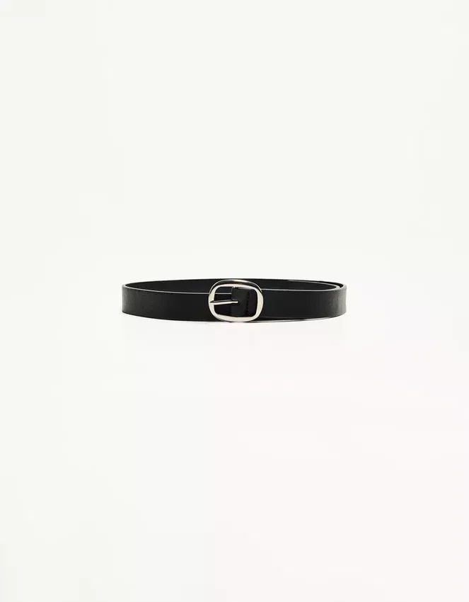 Dünner Faux Leather-Gürtel – Accessoires Dünner Faux Leather-Gürtel – Accessoires