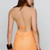 Drapiertes Minikleid