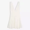 Drapiertes Minikleid