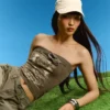 Ed Hardy X Bershka Bandeau-Top Ed Hardy X Bershka Bandeau-Top