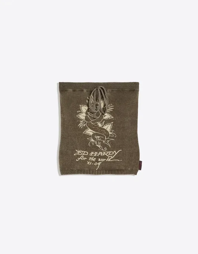 Ed Hardy X Bershka Bandeau-Top Ed Hardy X Bershka Bandeau-Top