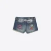 Ed Hardy X Bershka Denim Shorts