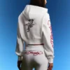 Ed Hardy X Bershka Hoodie mit Print – Damen Ed Hardy X Bershka Hoodie mit Print – Damen