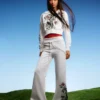 Ed Hardy X Bershka Hoodie mit Print – Damen Ed Hardy X Bershka Hoodie mit Print – Damen