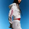 Ed Hardy X Bershka Hoodie mit Print – Damen Ed Hardy X Bershka Hoodie mit Print – Damen