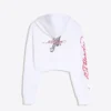 Ed Hardy X Bershka Hoodie mit Print – Damen Ed Hardy X Bershka Hoodie mit Print – Damen