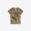 Ed Hardy X Bershka Kurzarm-T-Shirt mit Print