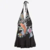 Ed Hardy X Bershka Neckholder-Minikleid Ed Hardy X Bershka Neckholder-Minikleid