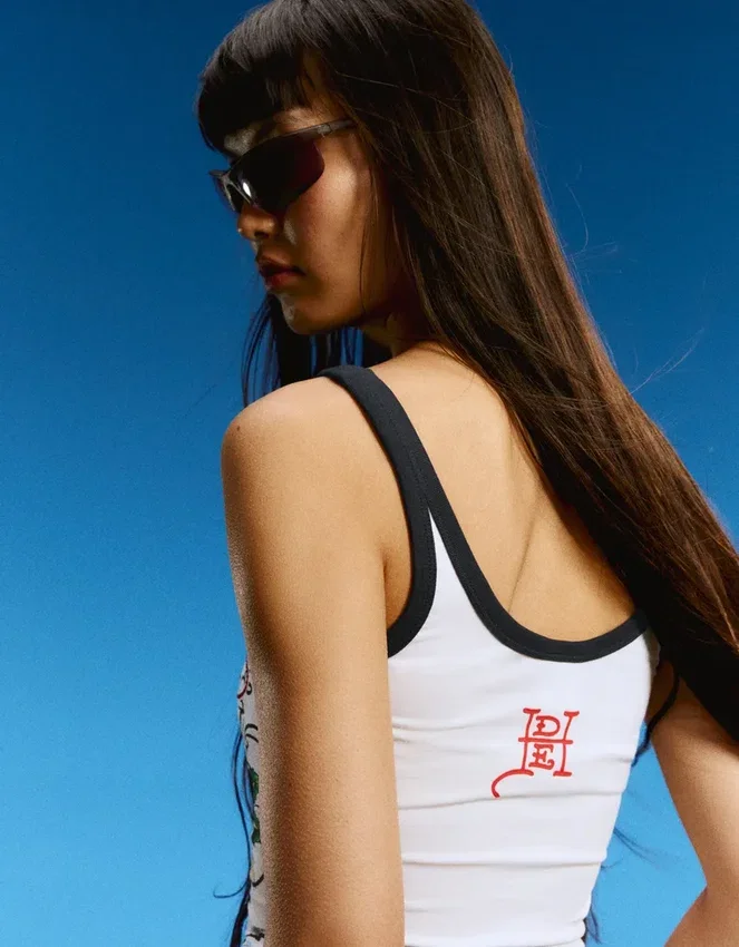 Ed Hardy X Bershka Tanktop mit Print Ed Hardy X Bershka Tanktop mit Print