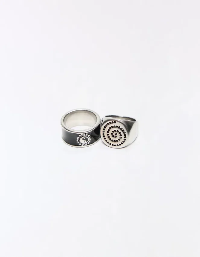 Edelstahl-Ring-Set – Accessoires Edelstahl-Ring-Set – Accessoires