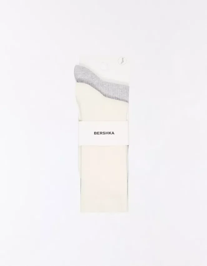 Einfache gerippte Socken – Damen Einfache gerippte Socken – Damen