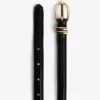 Faux Leather-Gürtel mit Ziernähten – Accessoires Faux Leather-Gürtel mit Ziernähten – Accessoires
