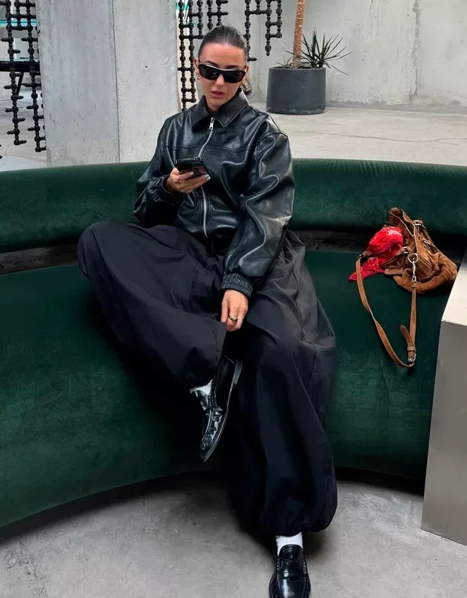 Faux Leather-Jacke Faux Leather-Jacke