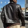Faux Leather-Jacke – Jacken – Herren