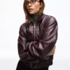 Faux Leather-Jacke – Jacken und Trenchcoats Faux Leather-Jacke – Jacken und Trenchcoats