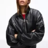 Faux Leather-Jacke – Jacken und Trenchcoats Faux Leather-Jacke – Jacken und Trenchcoats