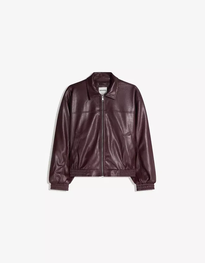 Faux Leather-Jacke – Jacken und Trenchcoats Faux Leather-Jacke – Jacken und Trenchcoats