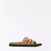 Flache Ballerinas mit Schnallendetail – Flache Ballerinas – Damen