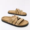 Flache Ballerinas mit Schnallendetail – Flache Ballerinas – Damen
