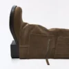 Flache Stiefel mit Hosentaschen Flache Stiefel mit Hosentaschen