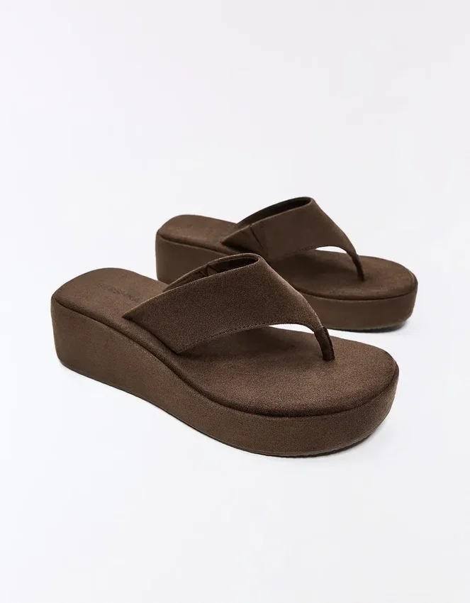 Flache Zehensandalen Flache Zehensandalen