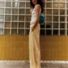 Fließende gestreifte Hose – Damen Fließende gestreifte Hose – Damen