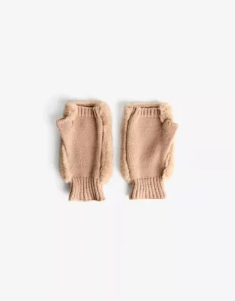 Fäustlinge aus Kunstpelz – Accessoires