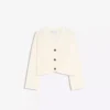 Geflochtene rustikale Strickjacke – Pullover und Strickjacken