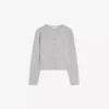 Geflochtene Strickjacke mit Knöpfen – Pullover und Strickjacken Geflochtene Strickjacke mit Knöpfen – Pullover und Strickjacken