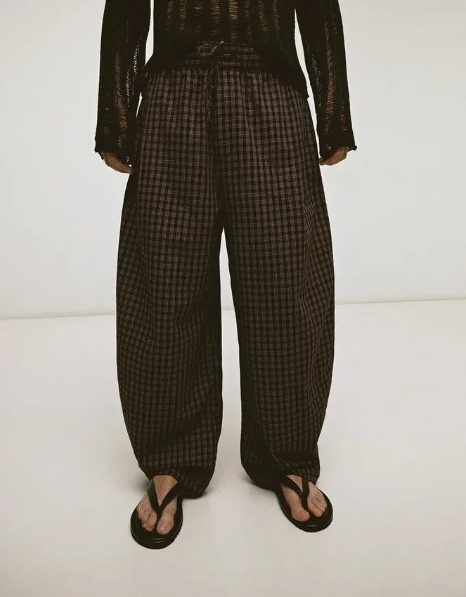 Gekarierte Jogger-Hose Gekarierte Jogger-Hose