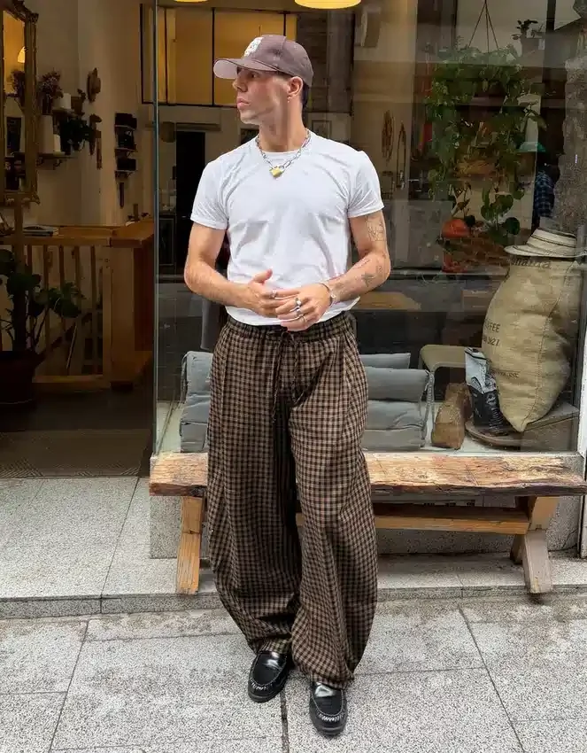 Gekarierte Jogger-Hose Gekarierte Jogger-Hose