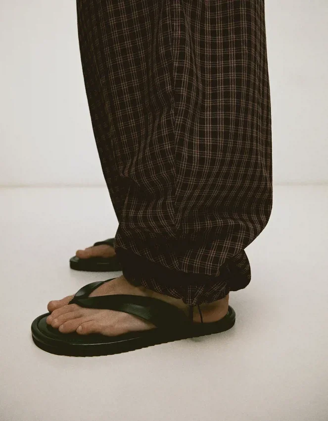 Gekarierte Jogger-Hose Gekarierte Jogger-Hose