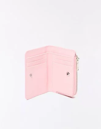 Gepolsterte Handtasche mit Animal-Print in Lackoptik