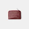 Gepolsterte Handtasche mit Tierprint in Lackoptik – Accessoires