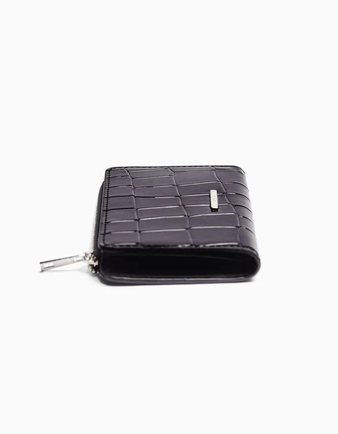 Gepolsterte Handtasche mit Tierprint in Lackoptik – Accessoires Gepolsterte Handtasche mit Tierprint in Lackoptik – Accessoires
