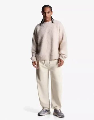 Geradlinige, taillierte Jogginghose – Hose