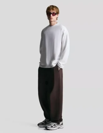 Geradlinige, taillierte Jogginghose – Hose