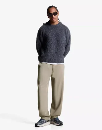 Geradlinige, taillierte Jogginghose – Hose