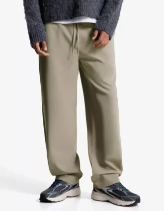 Geradlinige, taillierte Jogginghose – Hose