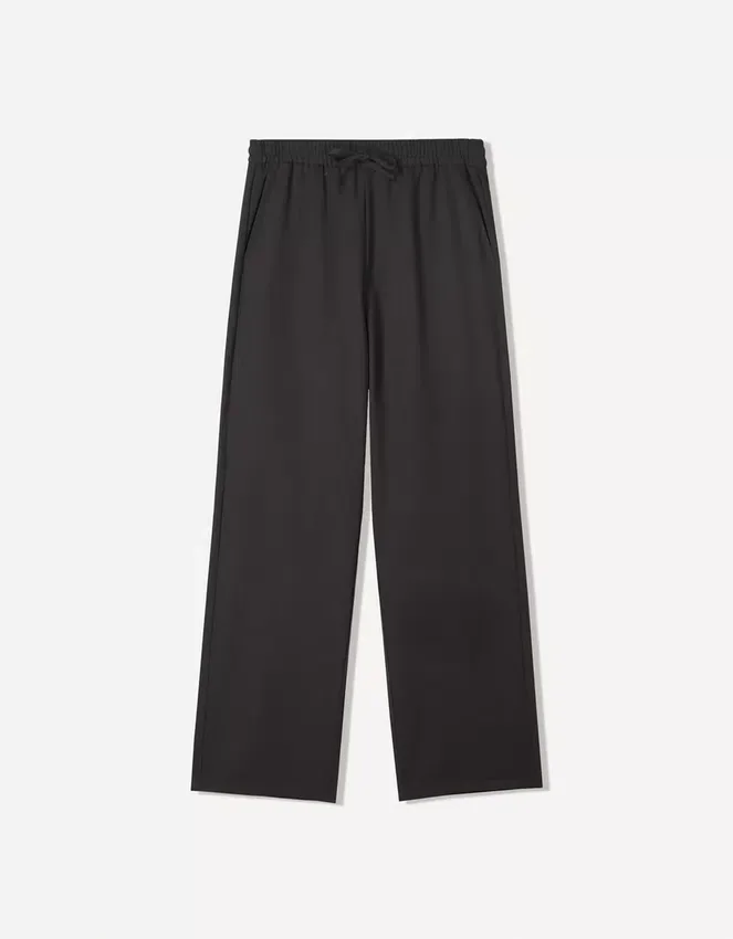 Geradlinige, taillierte Jogginghose – Hose Geradlinige, taillierte Jogginghose – Hose