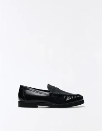 Geraffte Loafer