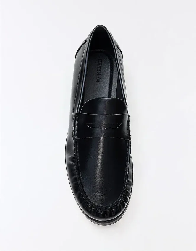 Geraffte Loafer – Business Schuhe – Herren Geraffte Loafer – Business Schuhe – Herren