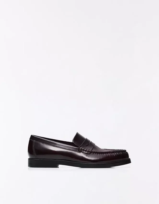 Geraffte Loafer – Business Schuhe Geraffte Loafer – Business Schuhe