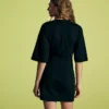 Gerafftes Minikleid